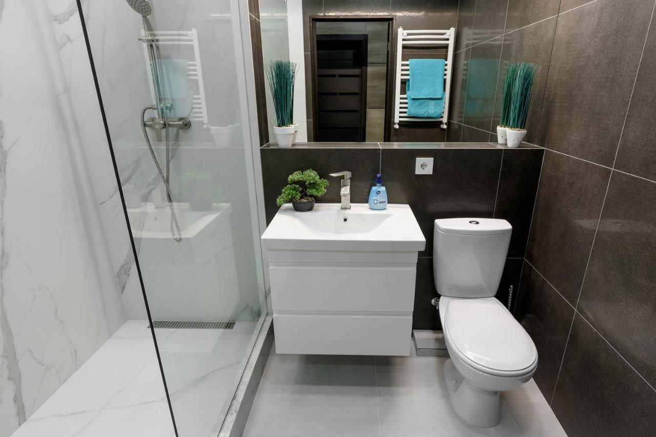 צ'יסינאו City Center. Panoramic Windows. Fireplace. מראה חיצוני תמונה