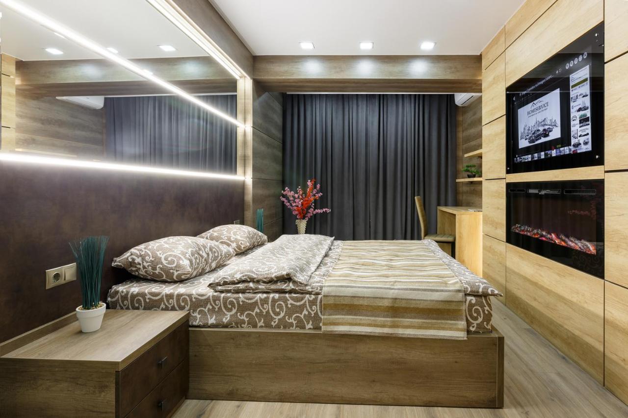 צ'יסינאו City Center. Panoramic Windows. Fireplace. מראה חיצוני תמונה